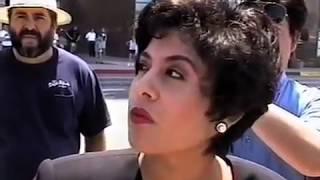 Jesse Lee Peterson Shuts Down Univision Reporter 'Are You Racist?' PROP 187 Rally Los Angeles, 1996