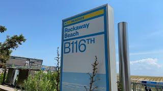 NYC LIVE Walking Rockaway Park Beach (Part 2) (July 26, 2020)