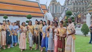 MGI 2024 contestants to explore Wat Arun(EP.1/3) | Bangkok SigntSeeing at Wat Arun - 08 Oct. 2024