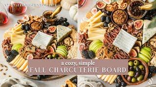 A Cozy, Simple Fall Charcuterie Board