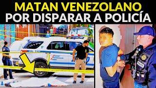 MATAN A VENEZOLANO QUE DISPARÓ CONTRA POLICÍA EN TEXAS