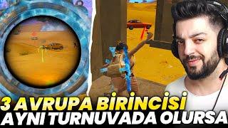 3 AVRUPA BİRİNCİSİ AYNI TURNUVADA OLURSA !! PUBG Mobile