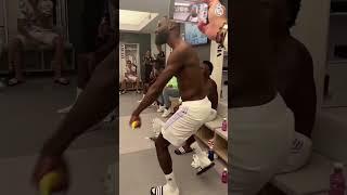  Rüdiger’s groovy dance moves after #ElClásico win! #shorts #realmadridshorts