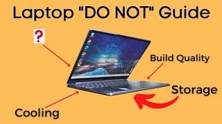 4 Things to AVOID When Buying A New Laptop - Thank Me Later!