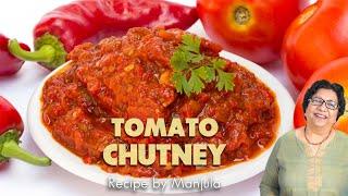 Tomato Chutney Recipe | How to make Tomato Chutney | Indian Tomato Chutney | Tangy Tomato Chutney