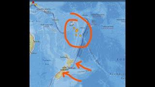 Cluster of Earthquakes Tonga Trench area. Sunday Earthquake update 10/20/2024