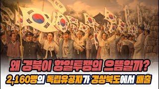 경상북도독립운동기념관, 2,160명의 독립유공자 배출의 지역 경북~