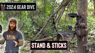 GEAR DIVE EPISODE 1 - TREESTAND AND CLIMBING STICKS