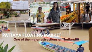 Beautiful floating market | Pattaya | ഈ മാർക്കറ്റ് കിടിലനാട്ടാ | 4K  #floatingmarket #pattaya