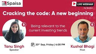 How to Identify Current Investing Trends? | Live Webinar with Ms. Tanu Singh (CRO @InvestorAi)