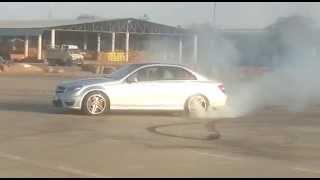 mercedes car stunts india