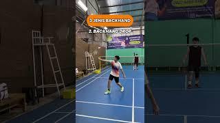 3 Jenis Backhand #badminton #backhand #badmintonindonesia #badmintonina #badmintonindo