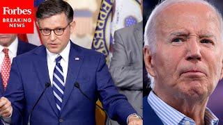 BREAKING NEWS: House GOP Leaders Declare Biden 'Unfit' And Allege 'Cover-Up' Of His Mental State