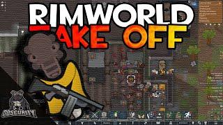 Rambo'ing A Bandit Base One Shiv At A Time | Rimworld: Take Off #5