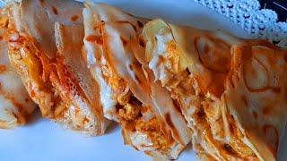 Chicken cheese crepe | Easy chicken cheese crepe recipe | JM Cucina