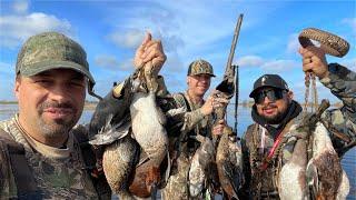 Duck hunting Kern NWR - Mina's 1st duck hunt with her dad