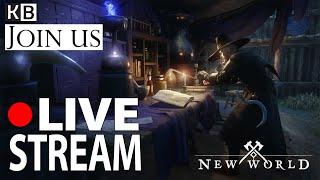 New World. Chill Evening with some Lazarus and Farming [#290]