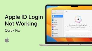 How To Fix macOS Not Accepting Apple ID Password