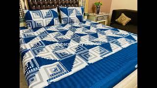 #3D-Crystal cotton Bedsheets* 50% off/now order/#3dbedsheets/#onlineshoppingstore