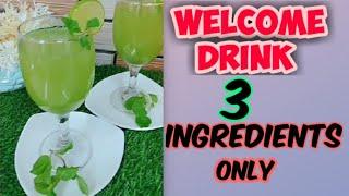 #welcomedrink #limejuice  Easiest WELCOME DRINK AT HOME