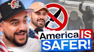 Americans React To Knife Crime…