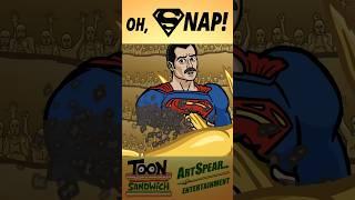 Superman gets annihilated - TOON SANDWICH #dc #marvel #superman #hero #villain #mashup