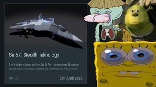 SUKHOI SU-57 EARLY ACCESS LEAK??? - War Thunder Devblog