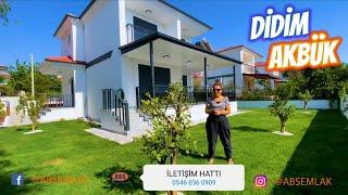 Didim Akbük  Merkezde 500 M2 Arsa 4+1 Dev Bahçeli Satılık Villa A536 #villa #didim #satılık #akbük