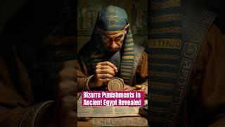 Bizarre Punishments in Ancient Egypt Revealed  #history #ancientegypt