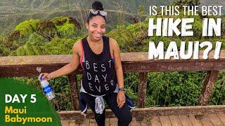 BEST HIKE IN MAUI?! || WAIHE'E RIDGE TRAIL || MAUI BABYMOON DAY 5