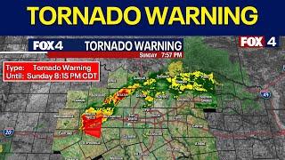 LIVE: North Texas tornado warning | FOX 4 News