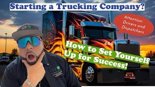 Trucking Success Starts Here: Insider Tips to Launch Your Own Company!