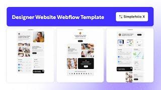 Design CV Website Template | Simplefolio X - BRIX Templates