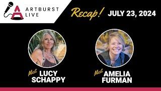 Artburst Live! with Lucy Schappy and Amelia Furman