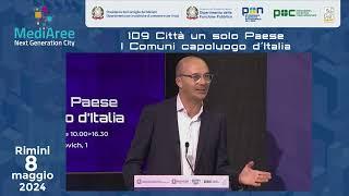 Progetto MediAree - L'intervento del presidente di Anci Emilia Romagna Luca Vecchi