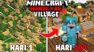 100 Hari di Minecraft Hardcore DUNIA VILLAGER