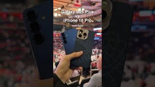 Galaxy S25 Plus vs iPhone 16 Pro Video Zoom Test!