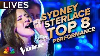 Sydney Sterlace Performs "when the party's over" By Billie Eilish | The Voice Lives | NBC