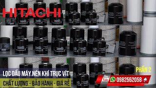 Lọc Dầu Máy Nén Khí Trục Vít | Bán Phụ Tùng Máy Nén Khí | Máy Nén Khí Trục Vít | Vân Long | P2