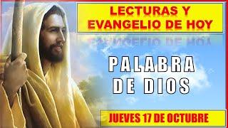 PALABRA DE DIOS Para Hoy / LECTURAS Y EVANGELIO DE HOY JUEVES 17 de OCT 2024 | Buen Pastor Radio