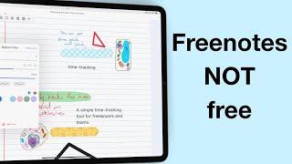 Freenotes is no longer free