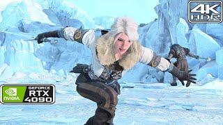 [4K HDR] Caranthir Boss Fight | Rtx Gameplay Modded Witcher 3