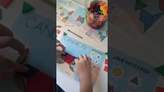Pattern Blocks verano. Geometría Educación Infantil y Primaria. Rincón de mates. Maestra Infantil.