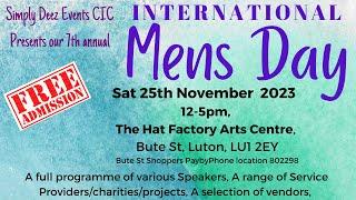 International Men's Day (Luton) 2023 - Part 1