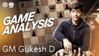 Game Analysis by Grandmaster Gukesh D: 2022 Chess Olympiad