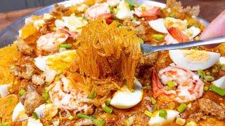 SOTANGHON PALABOK | Vermicelli with shrimp sauce