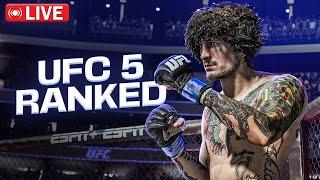 UFC 5 *MMA* RANKED STREAM!