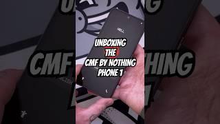 Unboxing the CMF by Nothing Phone 1  #shorts #cmfphone1