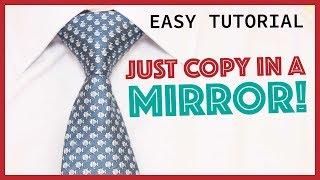 How to Tie-a-Tie - Full Windsor (slowly mirrored) - Easy!