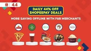 Celebrate 4.4 ShopeePay Sale with Shopee!